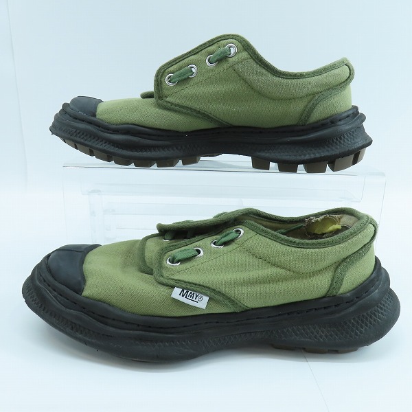実際に弊社で買取させて頂いたMAISON MIHARAYASUHIRO/メゾンミハラヤスヒロ ミリタリーシューズ A03FW710 /40の画像 3枚目