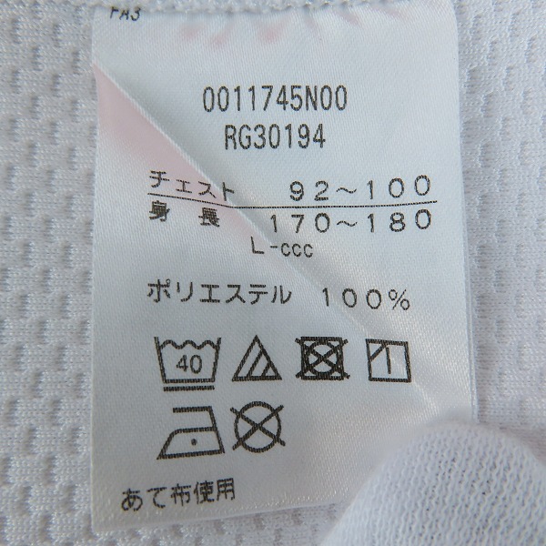 実際に弊社で買取させて頂いたcanterbury/カンタベリー 日本代表 2021ジャパンセブンズ ホームジャージ/Lの画像 3枚目