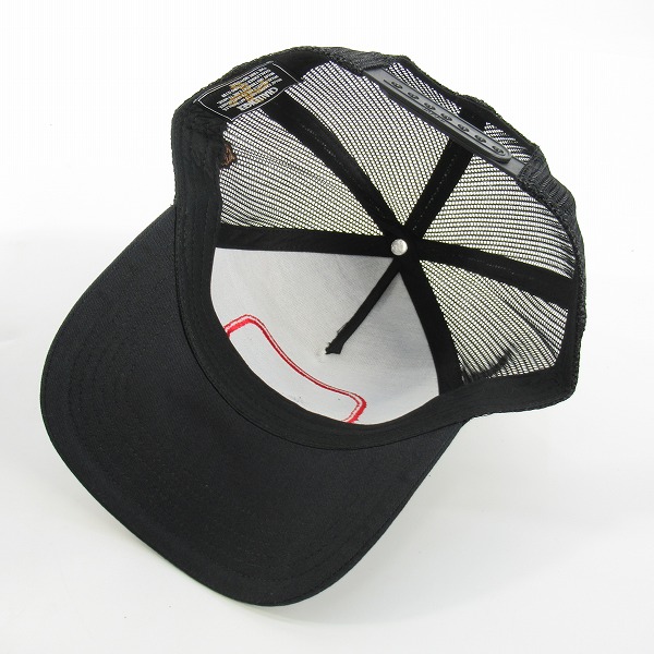 実際に弊社で買取させて頂いたCHALLENGER × SAM'S/チャレンジャー×サムズ CAMS メッシュキャップ ブラックの画像 4枚目