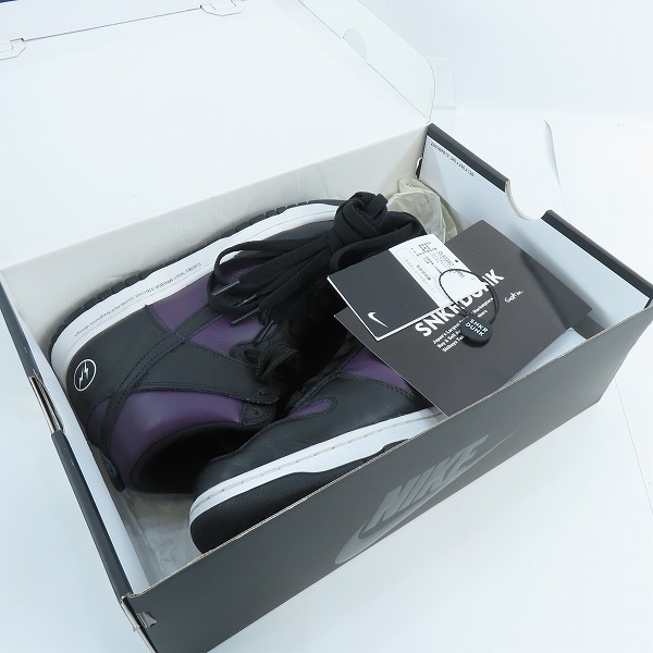 実際に弊社で買取させて頂いたNIKE×FRAGMENT DESIGN/ナイキ×フラグメントデザイン DUNK HI/F/ダンクハイ 北京 DJ0382-600/27の画像 7枚目