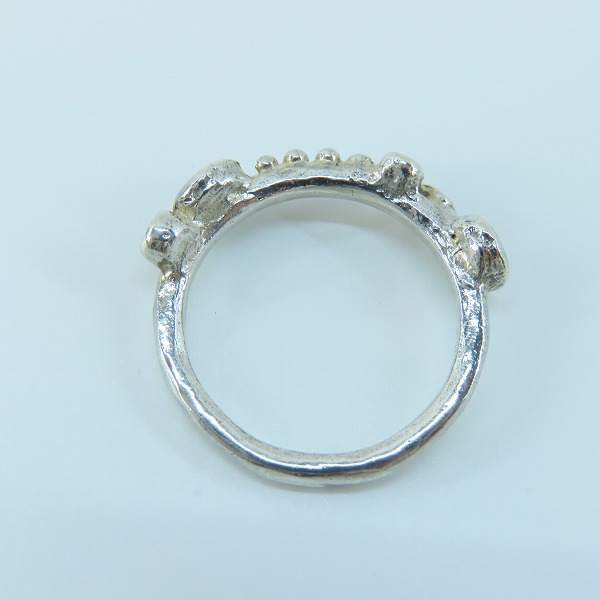 実際に弊社で買取させて頂いたLoree Rodkin/ローリーロドキン 5Pピンクストーン入り シルバーリング/12.5号の画像 5枚目