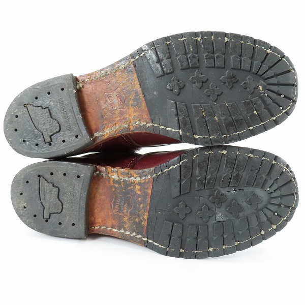 実際に弊社で買取させて頂いたRED WING/レッドウイング BECKMAN MOC TOE BOOTS/ベックマン モック ブーツ 9010/US8Dの画像 2枚目