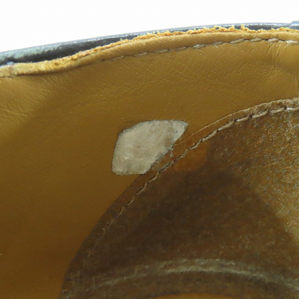 実際に弊社で買取させて頂いたDr.Martens×COMME des GARCONS/ドクターマーチン×コムデギャルソン サイドゴア リング シューズ  イングランド製 UK8の画像 7枚目