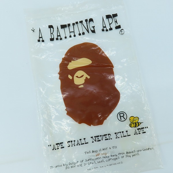 実際に弊社で買取させて頂いた【未使用】A BATHING APE/アベイシングエイプ  BAPE HEADS SHOW 2002 CHERIE T-shirt Tシャツ /XSの画像 4枚目