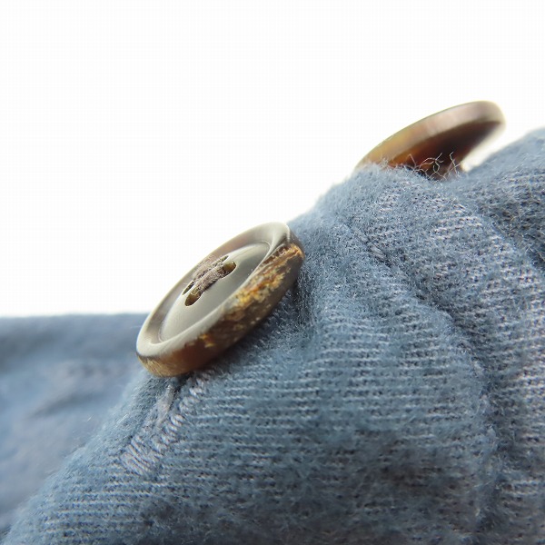 実際に弊社で買取させて頂いたvisvim/ビズビム LUMBER SHIRT L/S UNEVEN DYE 長袖 ボタンシャツ 0120105011002 2の画像 8枚目