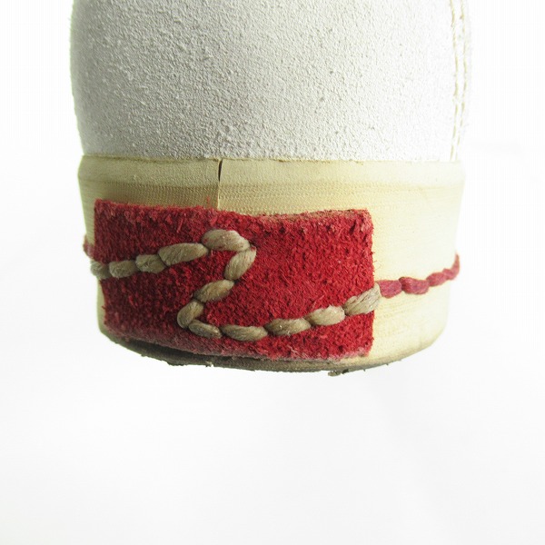 実際に弊社で買取させて頂いたvisvim/ビズビム CUBISM ハイカットスニーカー 刺繍 9の画像 9枚目