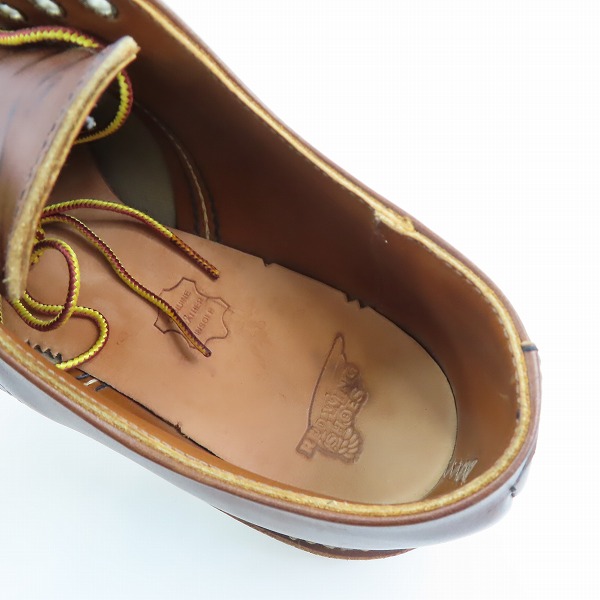 実際に弊社で買取させて頂いたRED WING/レッドウィング Work Oxford ワークオックスフォード ブーツ 8109/7.5Dの画像 4枚目