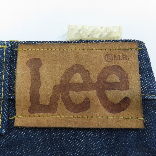実際に弊社で買取させて頂いたLee/リー ヴィンテージ USA製 デニムパンツ 200-0041/32×34の画像 2枚目