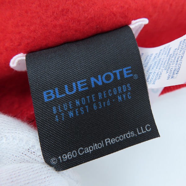 実際に弊社で買取させて頂いたWACKO MARIA/ワコマリア 23AW BLUE NOTE SWEAT SHIRT クルーネック スウェット レッド/XLの画像 5枚目