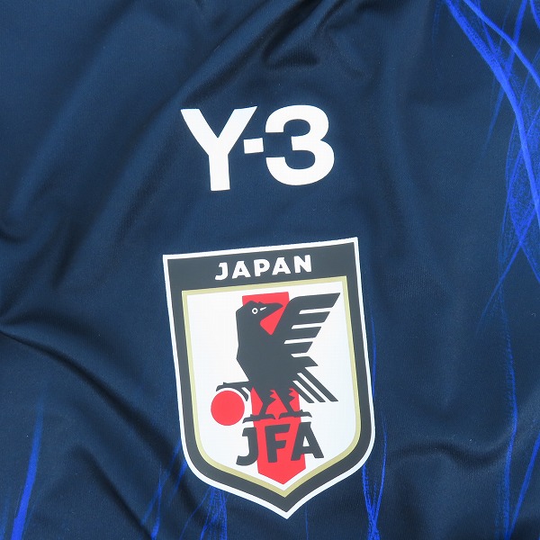 実際に弊社で買取させて頂いた(2)【未使用】Y-3/ワイスリー ヨウジヤマモト×アディダス サッカー日本代表 2024 ホーム レプリカ ユニフォーム IU0964/2XLの画像 6枚目