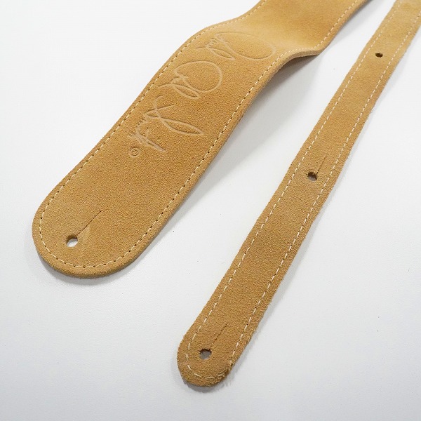 実際に弊社で買取させて頂いたPaul Reed Smith/ポールリードスミス PRS レザー ギターストラップ ベースストラップ ベージュの画像 2枚目