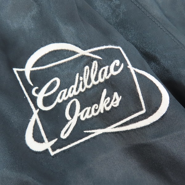 実際に弊社で買取させて頂いたHYSTERIC GLAMOUR/ヒステリックグラマー 野口強 16SS ギターガール バック刺繍 スカジャン ブルゾン 0261AB12/Sの画像 6枚目