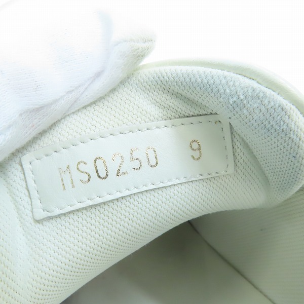 実際に弊社で買取させて頂いたLOUIS VUITTON/ルイヴィトン ルクセンブルク モノグラムエクリプス ローカットスニーカー MS0250/9の画像 5枚目