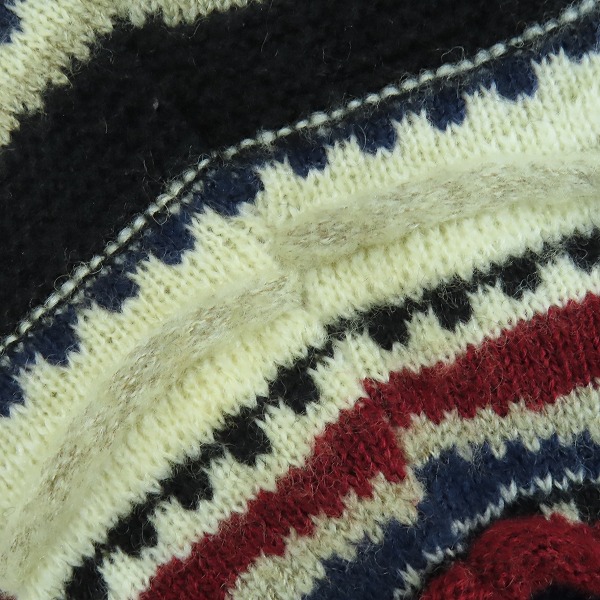 実際に弊社で買取させて頂いたglamb/グラム マルチカラー ストライプ柄 長袖セーター/3の画像 6枚目