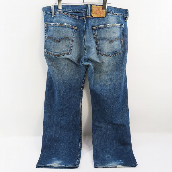 実際に弊社で買取させて頂いたLEVIS/リーバイス 501 日本製 ビッグE 赤耳 不均等V 1971年復刻 デニムパンツ/ジーンズ Lot.71501/W38L36の画像 1枚目
