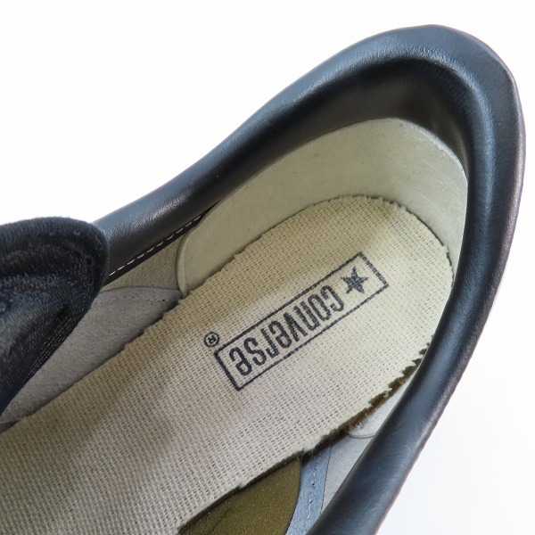 実際に弊社で買取させて頂いたCONVERSE/コンバース 90s ヴィンテージ 日本製 ONE STAR/ワンスター ゴールドスター レザー スニーカー/8.5の画像 4枚目