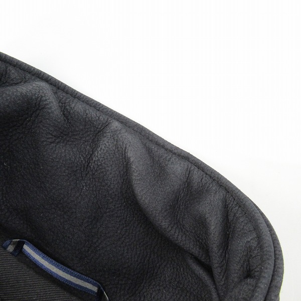 実際に弊社で買取させて頂いたjunhashimoto/ジュンハシモト INNER RIDERS 2/インナーレザー バックスキン ライダースジャケット 1021620003/4の画像 5枚目