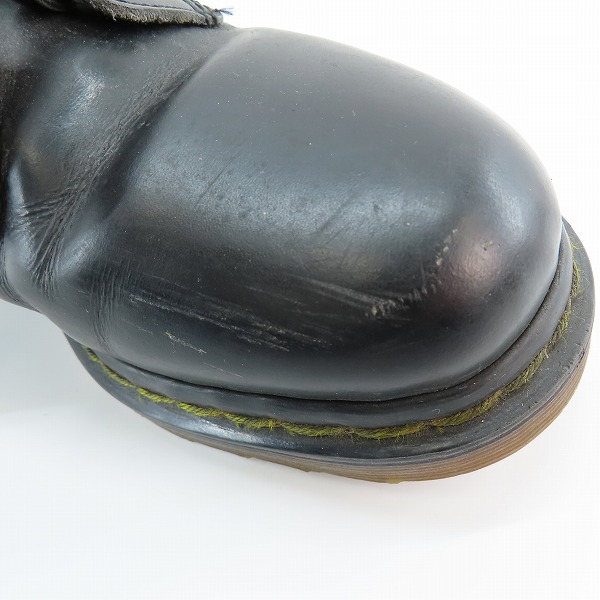 実際に弊社で買取させて頂いたDr.Martens/ドクターマーチン ENGLAND製 10ホール レースアップブーツの画像 6枚目