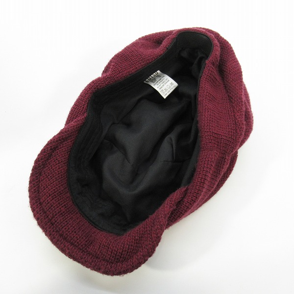 実際に弊社で買取させて頂いたEVISU/エヴィス ニットキャップ/帽子/日本製の画像 4枚目