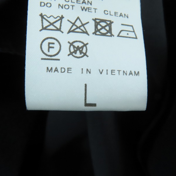 実際に弊社で買取させて頂いたEDIFICE/エディフィス ZIP ジャケット/Lの画像 5枚目