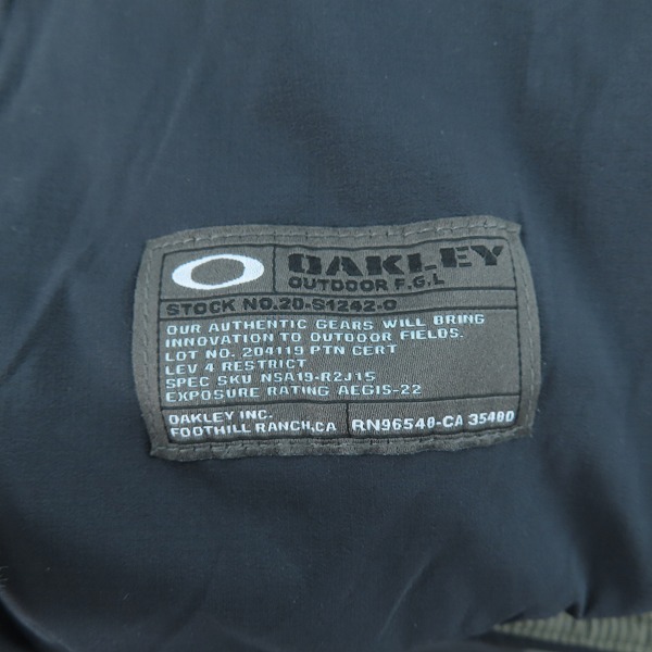 実際に弊社で買取させて頂いた【未使用】OAKLEY/オークリー FGL PUFFER INS JACKET 4.7 PLUM/インサレーションジャケット FOA406995/XLの画像 6枚目