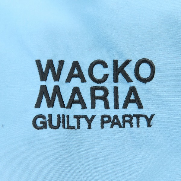 実際に弊社で買取させて頂いたWACKO MARIA×NANGA/ワコマリア×ナンガ 24SS マウンテンパーカー ライトブルー/Lの画像 4枚目