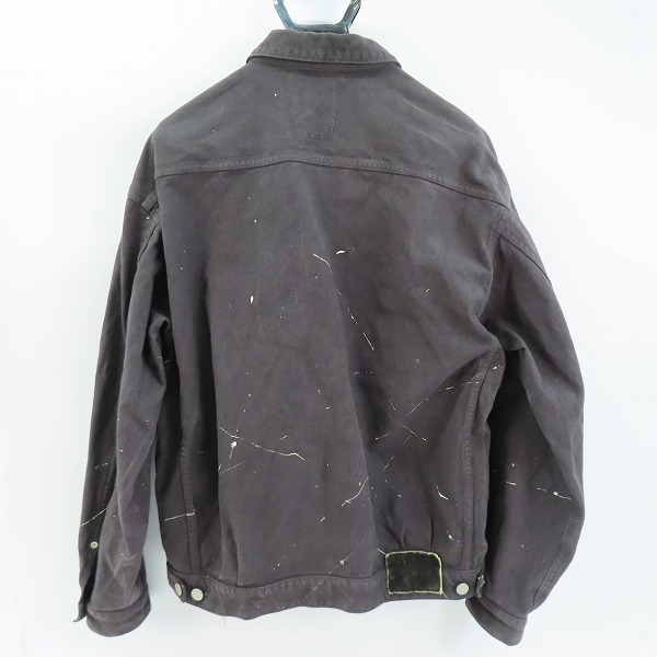実際に弊社で買取させて頂いたvisvim/ビズビム 101XX JKT デニムジャケット Gジャン ペイント加工 0121105013027 3の画像 1枚目