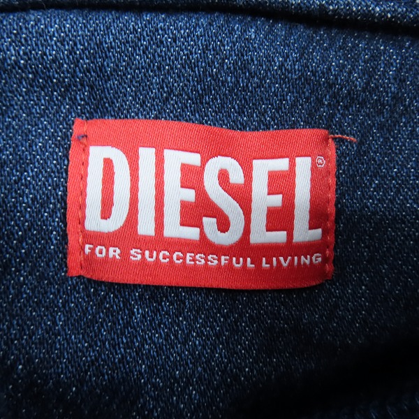 実際に弊社で買取させて頂いた DIESEL/ディーゼル デニムパーカー AO3939/Mの画像 2枚目