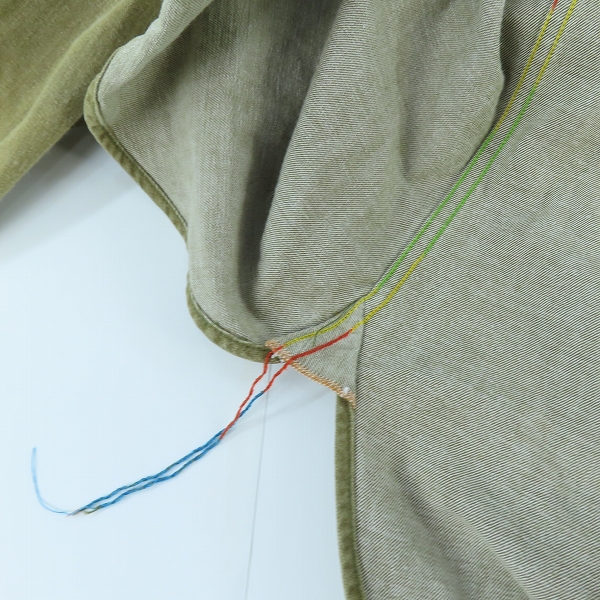 実際に弊社で買取させて頂いたSUGAR CANE×MR.FREEDOM/シュガーケーン×ミスターフリーダム デニムシャツ SC27951 XLの画像 8枚目