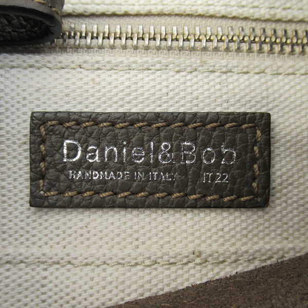 実際に弊社で買取させて頂いたDaniel&Bob/ダニエル＆ボブ レザー ショルダーバッグの画像 6枚目