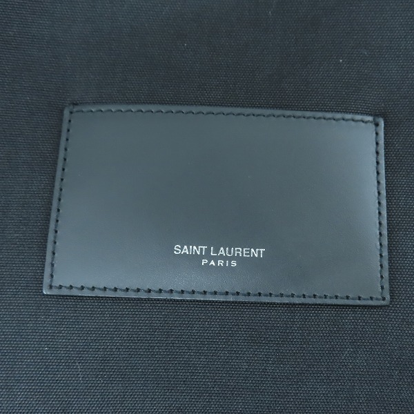 実際に弊社で買取させて頂いたSAINT LAURENT/サンローラン シティ バックパック エコニル/スムースレザー/ナイロン "アズール/オレンジ" 534967FAAFP4383の画像 4枚目