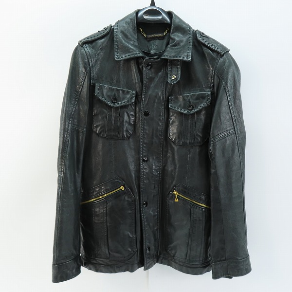 実際に弊社で買取させて頂いたDIESEL/ディーゼル ディアスキン ハンティングジャケット S