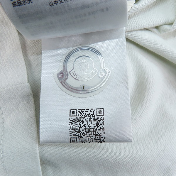 実際に弊社で買取させて頂いた【JPタグ】MONCLER/モンクレール LS T-SHIRT バックロゴ ロングTシャツ/Mの画像 6枚目