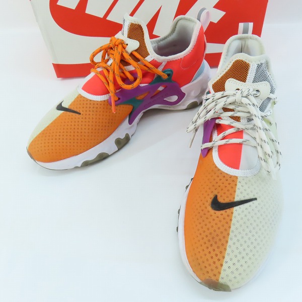実際に弊社で買取させて頂いたNIKE×BEAMS/ナイキ×ビームス REACT PRESTO DHARMA リアクトプレスト ダルマ CJ8016-107/26