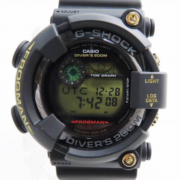 実際に弊社で買取させて頂いたG-SHOCK/Gショック 35周年 FROGMAN フロッグマン タフソーラー GF-8235D-1BJR