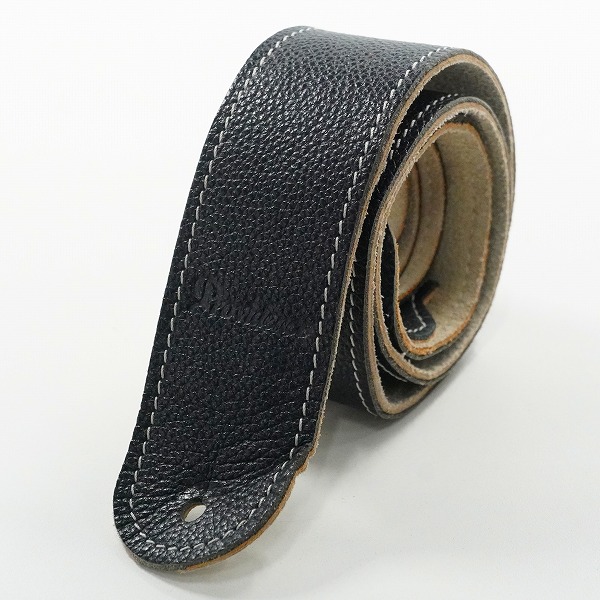 実際に弊社で買取させて頂いたProvidence/プロヴィデンス レザー調 ギターストラップ ベースストラップ ブラック