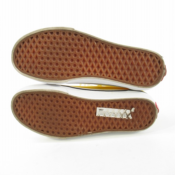 実際に弊社で買取させて頂いたVANS/バンズ ローカットスニーカー イエロー 27の画像 2枚目