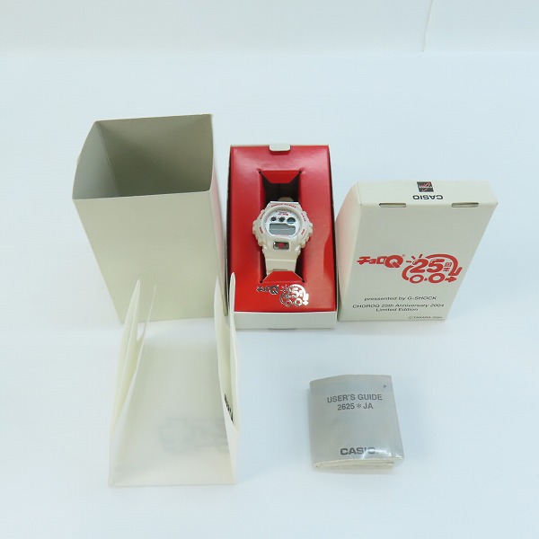 実際に弊社で買取させて頂いたG-SHOCK/Gショック チョロQ25周年モデル 999本限定 GZX-690LV【動作未確認】の画像 6枚目