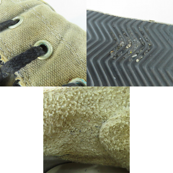 実際に弊社で買取させて頂いた【観賞用】GOLDEN GOOSE/ゴールデングース キャンバスハイカットスニーカー ベージュ/43の画像 7枚目