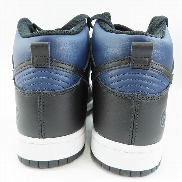 実際に弊社で買取させて頂いたNIKE×FRAGMENT DESIGN/ナイキ×フラグメントデザイン DUNK HI/ダンク ハイ ミッドナイトネイビー DJ0383-400/28.0の画像 1枚目