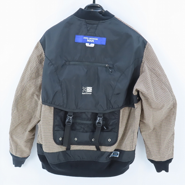 実際に弊社で買取させて頂いたJUNYA WATANABE COMME des GARCONS MAN×KARRIMOR/ジュンヤワタナ×カリマー チェックリバーシブルジャケット/XSの画像 3枚目