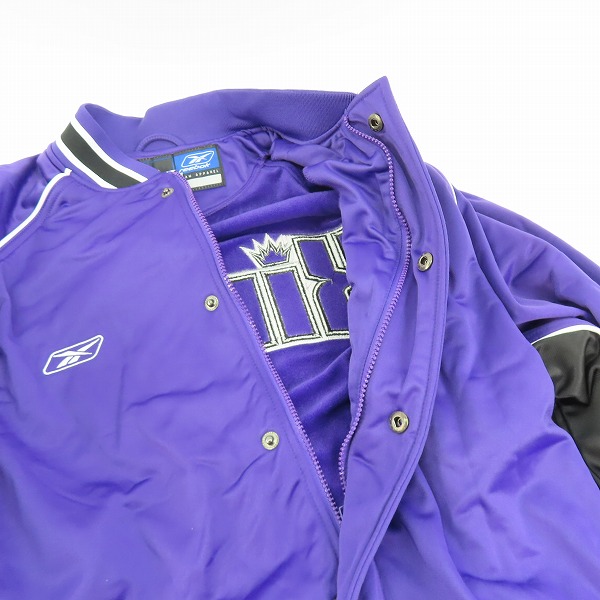 実際に弊社で買取させて頂いた【未使用】Reebok/リーボック  NBA KINGS/キングス ジャケット/Lの画像 4枚目