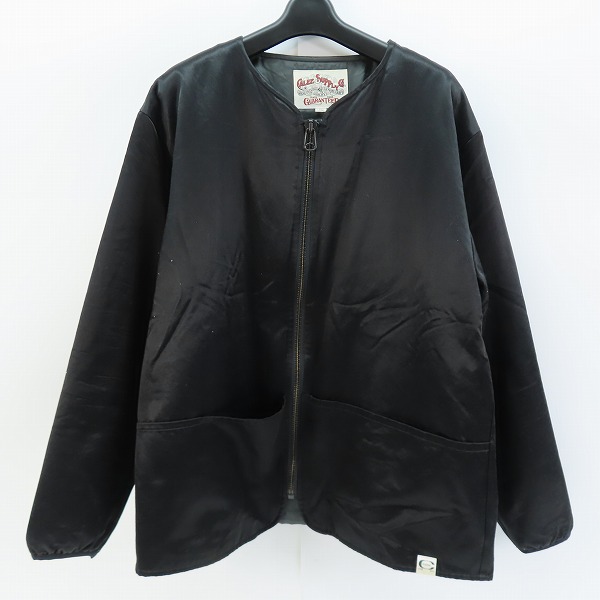 実際に弊社で買取させて頂いたCALEE/キャリー Thinsulate ジップアップ ノーカラージャケット ブラック /L