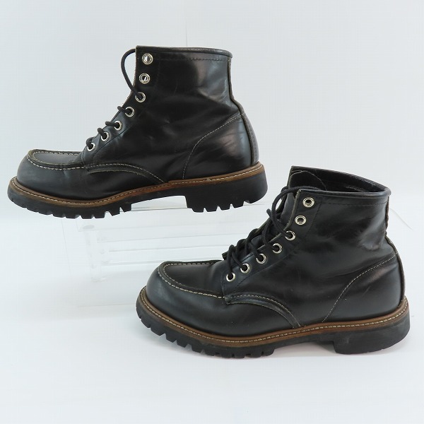 実際に弊社で買取させて頂いたRED WING/レッドウィング 四角犬タグ アイリッシュセッター/モックトゥ ブーツ 12405/6.5 の画像 3枚目