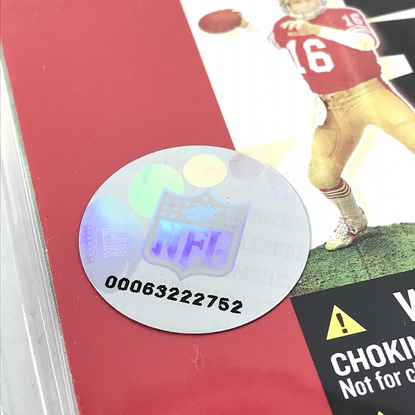 実際に弊社で買取させて頂いた【未開封】McFARLANE TOYS/マクファーレントイズ NFL LEGENDS 49ERS/サンフランシスコフォーティナイナーズ ジョーモンタナの画像 5枚目