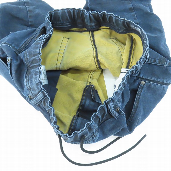 実際に弊社で買取させて頂いたDIESEL/ディーゼル スウェットデニム ハーフパンツ D-KROOSHORT-NE W36の画像 7枚目