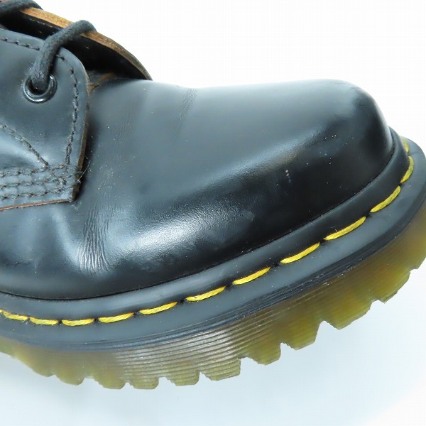 実際に弊社で買取させて頂いたDr.Martens×Y's/ドクターマーチン×ワイズ ヨウジヤマモト Y's 101 6ホール バックジップ ブーツ  28025001/UK5の画像 6枚目