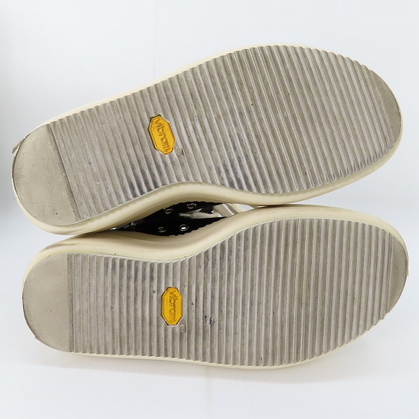 実際に弊社で買取させて頂いたRick Owens/リックオウエンス  DRKSHDW/ダークシャドウ 23AW MEGA BUMPER SNEAKS メガ バンパー スニーカー DU02C5831/39の画像 2枚目