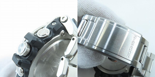 実際に弊社で買取させて頂いたG-SHOCK/Gショック G-STEEL/Gスチール Bluetooth搭載 タフネスクロノグラフ タフソーラー GST-B100D-1AJFの画像 7枚目