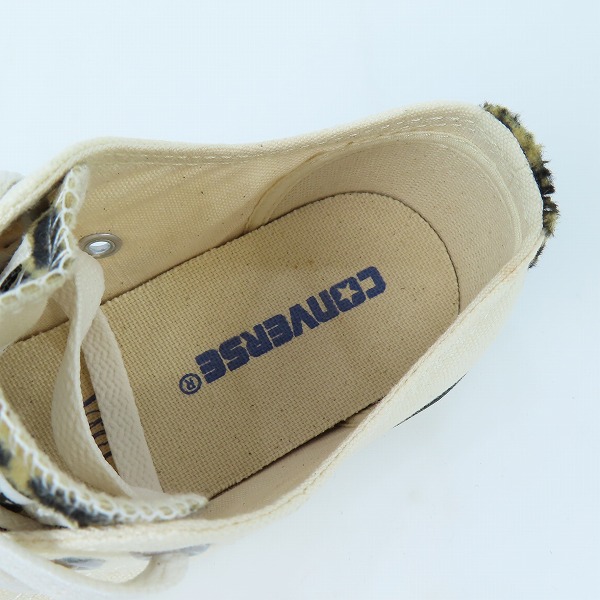 実際に弊社で買取させて頂いたCONVERSE/コンバース ALLSTAR LD OX/オールスター キャンバス ローカットスニーカー 1CL570/23.5の画像 4枚目